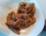 A picture of step 2 of Spicy chicken strips.