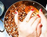 A picture of step 7 of Murmura Laddu Murmura Ladoo Recipe Puffed Rice Laddu.