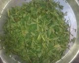 A picture of step 2 of Stuffed fenugreek leaves paratha.
