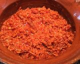 A picture of step 3 of Gorditas with Pressed Pork Cracklings.