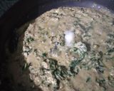 A picture of step 5 of Palak Paneer.