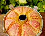 Foto langkah ke 6 dari resep Chiffon Orange with Choco Orange Ganache.