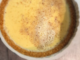 Tarta de natillas y galletas