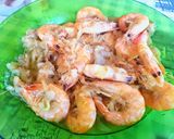 Foto del paso 5 de la receta Langostinos de la Rápita encebollados y roneados