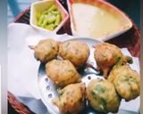 A picture of step 17 of Gota vada.