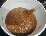 A picture of step 6 of Eggless plum cake.