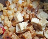 Foto langkah ke 3 dari resep Oseng Tahu Tempe Kentang.