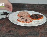 Foto del paso 5 de la receta: Mini Pizzas con base de tortitas de arroz