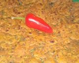 A picture of step 8 of Hariyali Thepla.