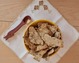 Foto del paso 4 de la receta: Crocantes de avena y chía 🥣 Galletas rústicas de harina de avena con semillas 🥣 Veganas