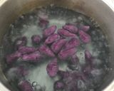 Foto langkah ke 3 dari resep Bubur biji salak ubi ungu.