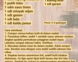Foto langkah ke 1 dari resep Egg Roll ala Hokben.