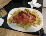 Foto del paso 10 de la receta: Codillo con patatas y hierbas