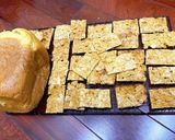 Hình bước làm 6 của món Bánh ngói hạnh nhân healthy