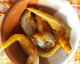 A picture of step 1 of Fish with pumpkin.