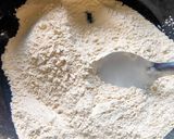 A picture of step 3 of Wheat Fried Idli.
