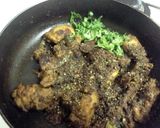 A picture of step 5 of Chettinad Pepper Chicken.