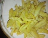 A picture of step 1 of Sultan chips.
