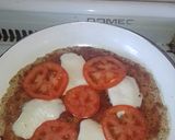 Foto del paso 3 de la receta: Pizza de avena en 10 minutos