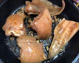 Hình bước làm 4 của món Tai heo khìa nước dừa