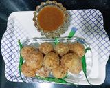 A picture of step 3 of Sabudana Vada.