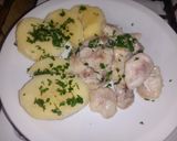 Foto del paso 4 de la receta: Cachetes de pollo de mar fritos
