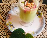 A picture of step 5 of Paan dates milkshake / paan shots/ Betel leaves drink 🍷🍻.