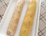 Sajttekercs sonkával, sajtos tojáskrémmel és zöldséggel töltve recept fázis 6 fotója