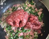 Foto del paso 3 de la receta: Espagueti de carne con espinacas