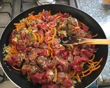 Foto del paso 2 de la receta: Carne salteada en cubitos