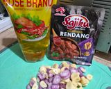 Foto langkah ke 1 dari resep Ayam Suwir Bumbu Rendang.