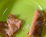 Foto langkah ke 4 dari resep 122. Steamed salmon with white sauce.