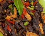 Foto langkah ke 4 dari resep Sambal Goreng Paru Pete Tahu.