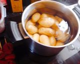 Foto del paso 1 de la receta: Anticucho de corazón con papa y Ocopa