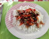 Aprópecsenye párolt zöldségekkel recept fázis 3 fotója