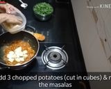 A picture of step 2 of Aloo Methi ke Sabji.
