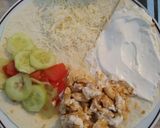 Tortilla szendvics recept fázis 4 fotója