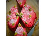 A picture of step 11 of Kolkata Special: Bhapa Sandesh- Strawberry Flavoured.