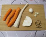 Erdélyi tárkonyos🌿-almás🍏 tyúkhúsleves 🐔 recept fázis 3 fotója