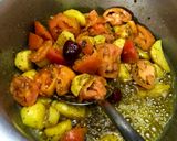 A picture of step 2 of Soya methi Aloo.