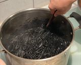 魷魚海鮮墨魚麵 在家做異國料理🦑的食譜步驟23照片