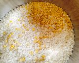 A picture of step 1 of Dal khichdi.