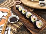 Sushi Nhật Bản bước làm 12 hình