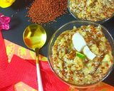 A picture of step 5 of Garden Cress seed (aliv) Halwa.