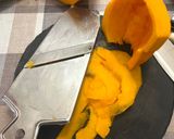 Foto del passaggio 1 della ricetta Lingue di zucca chiuse a mo di piadina