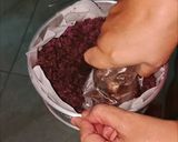 Foto langkah ke 4 dari resep Ubi Coklat Bertoping.