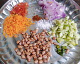 நிலக்கடலை சாலட் (Nilakadalai salad recipe in tamil) ரெசிபி ஸ்டேப் 1 புகைப்படம்