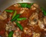 A picture of step 4 of Cholistani karahi.