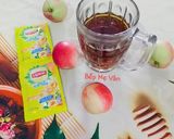 Hình bước làm 1 của món Trà đào