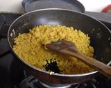 A picture of step 2 of Mohan thal.